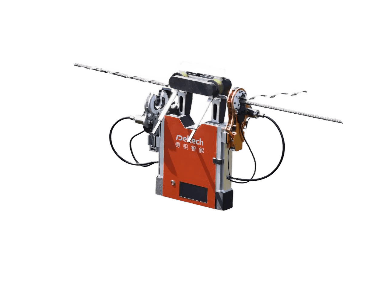 涂覆机器人方向示意图